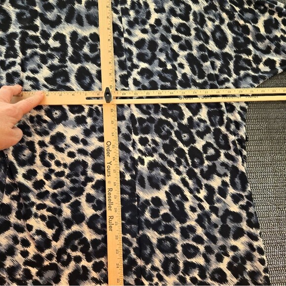 AB Studio Women's Size Large Cheetah Print Knee Length Dress Large - Picture 7 of 10